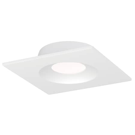 Maxim Lighting Crisp 5'' LED Recessed DownLight 3000K - Square, White 87674WT